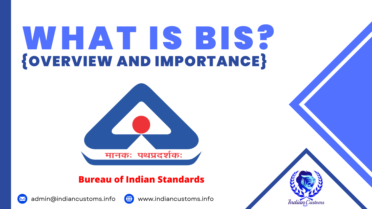 Bureau of Indian Standards BIS 1