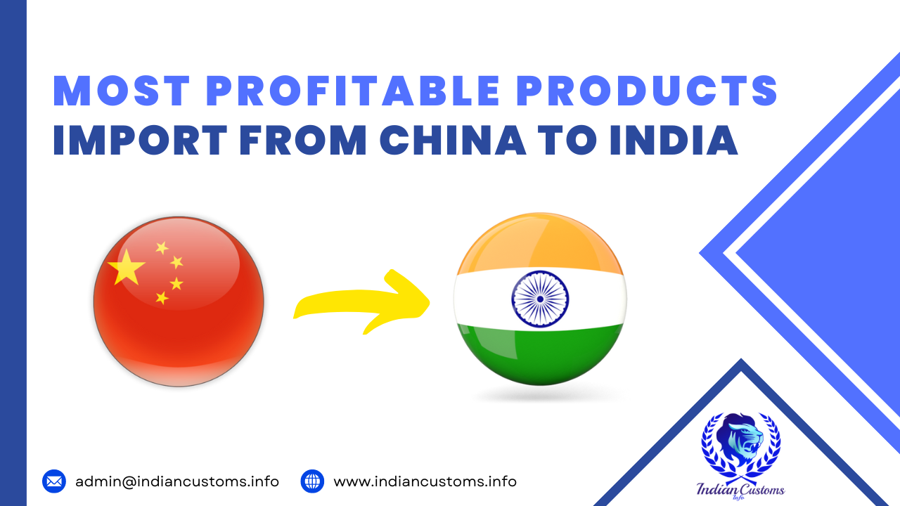 Import From China to India 1