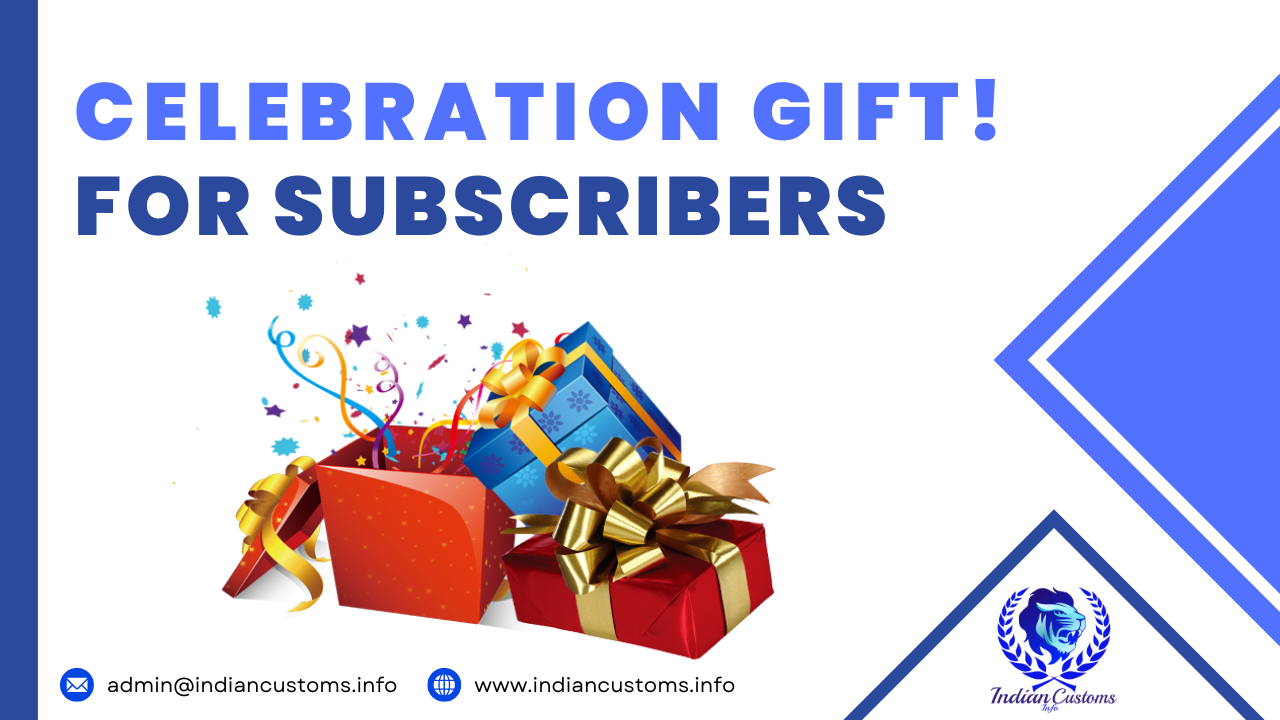 Subscribers Celebration Gift
