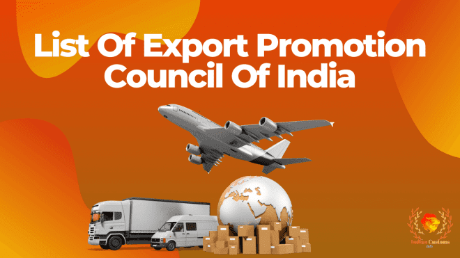 List Of Export Promotion Council Of India