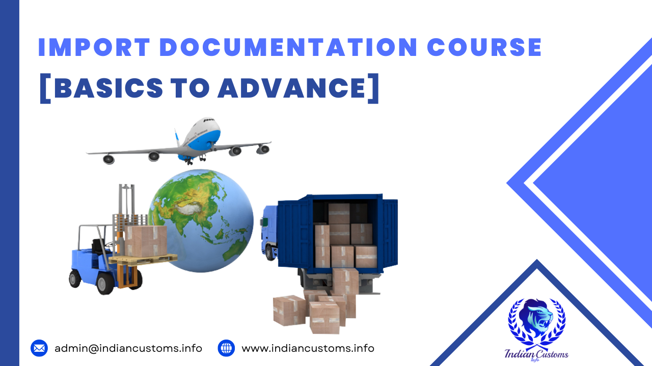 Import Documentation Course 1