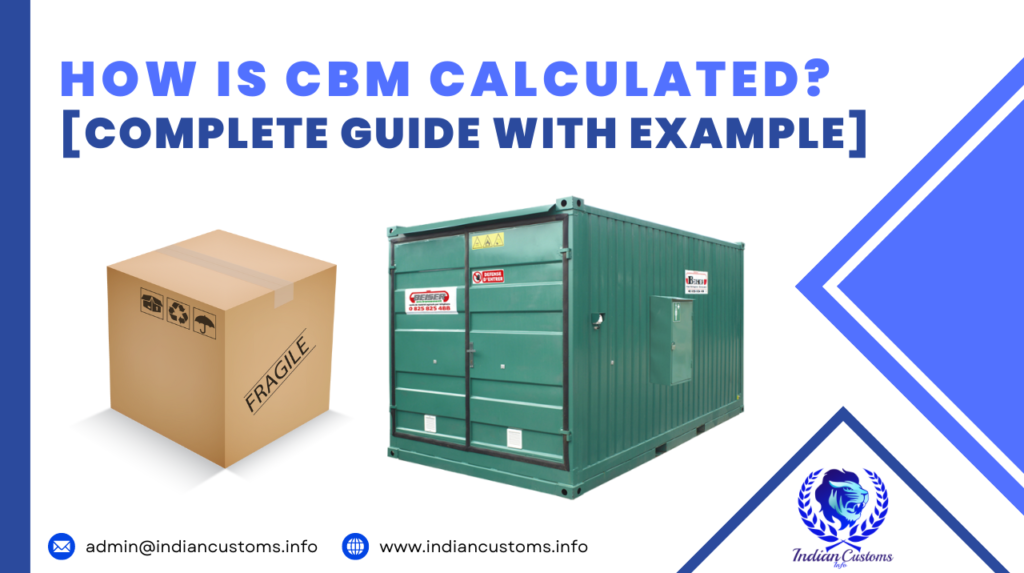 Import-Export Clearance » Indian Customs Info