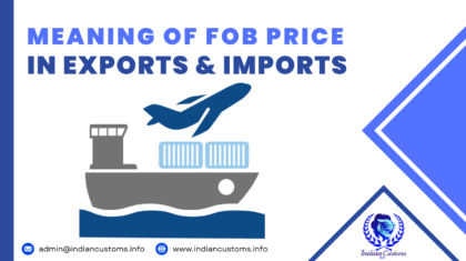 Meaning Of FOB Price